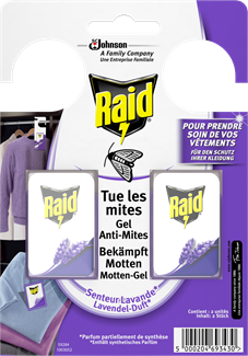 Raid Motten-Gel Lavendel EDGES